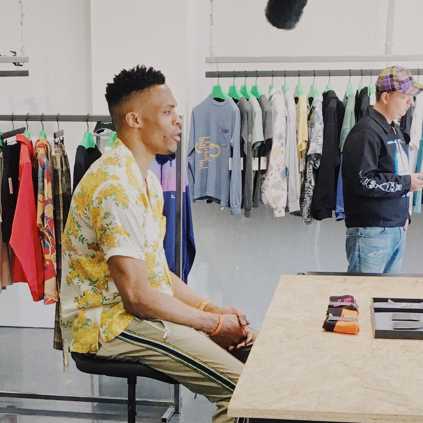 Russell Westbrook Worked at the Store For a Day