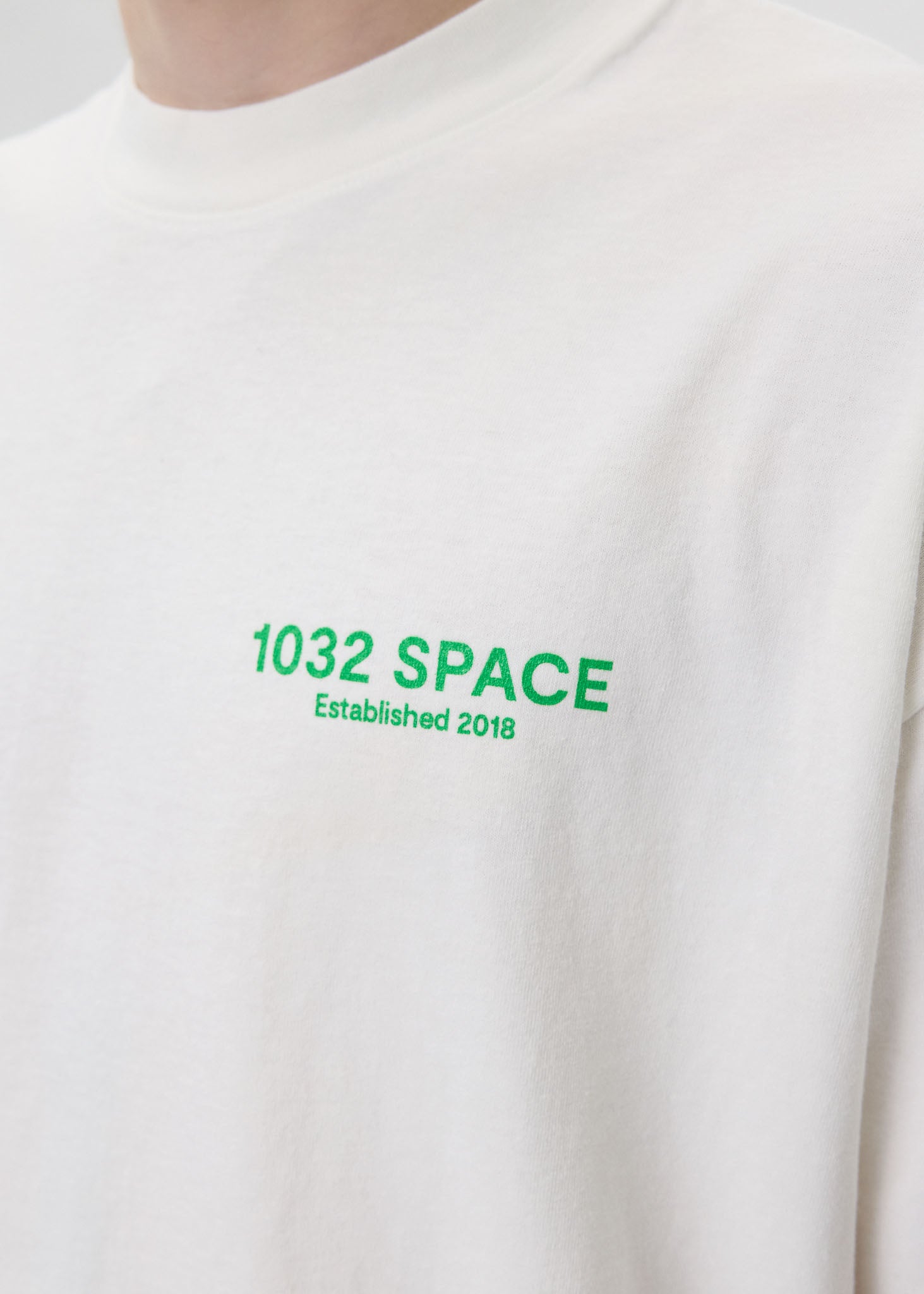 Vintage White Slogan T-Shirt | 1032 SPACE