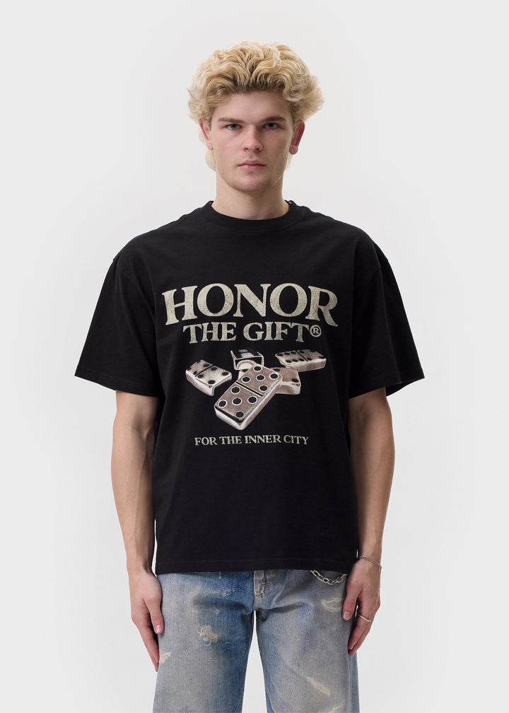 Honor the Gift - Black Dominos T-Shirt | 1032 SPACE