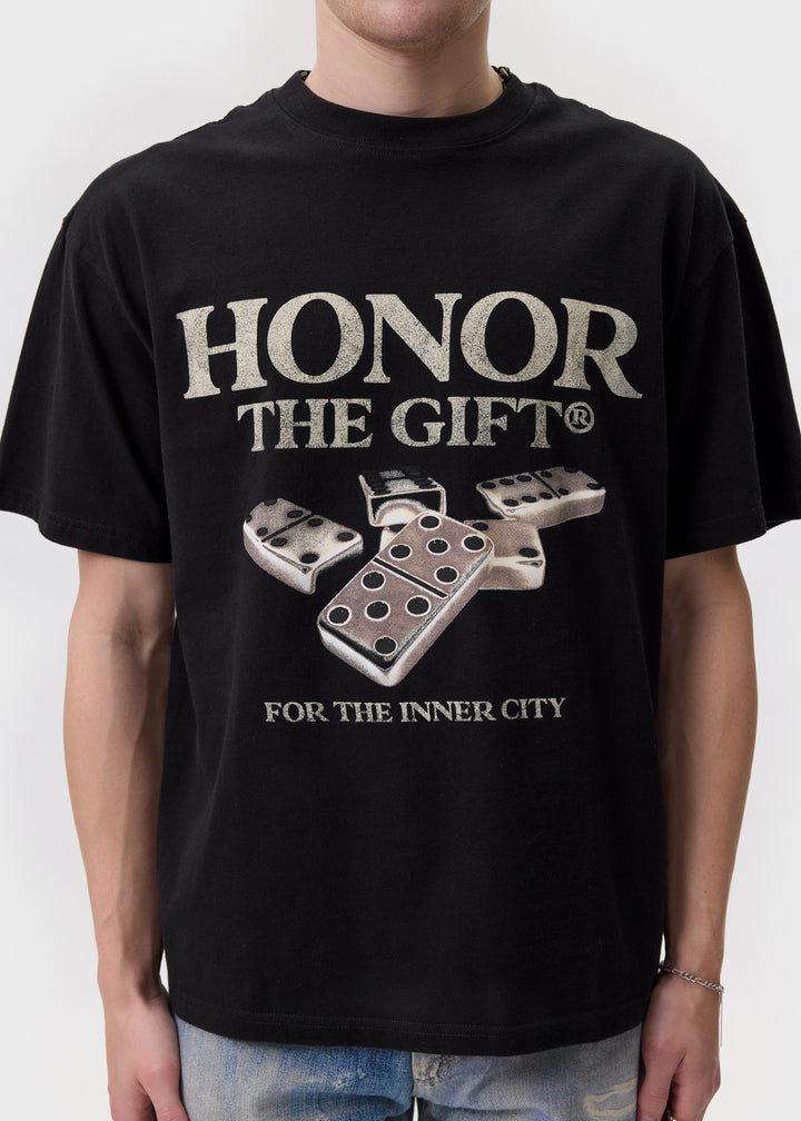 Honor the Gift - Black Dominos T-Shirt | 1032 SPACE