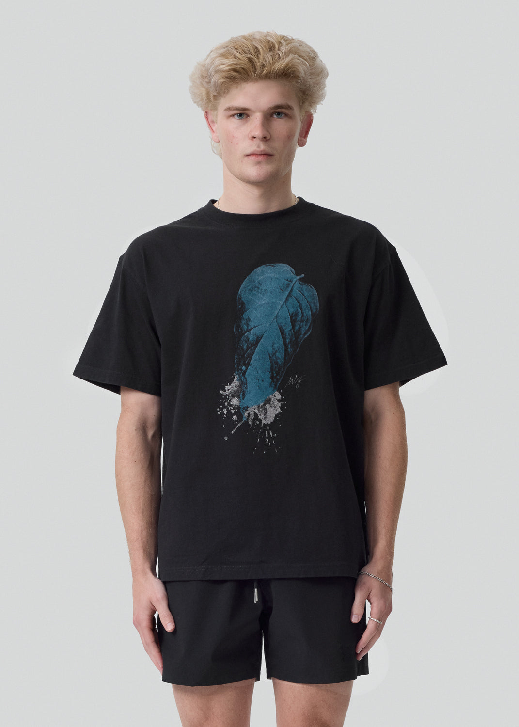 Honor the Gift - Black HTG Leaf T-Shirt | 1032 SPACE