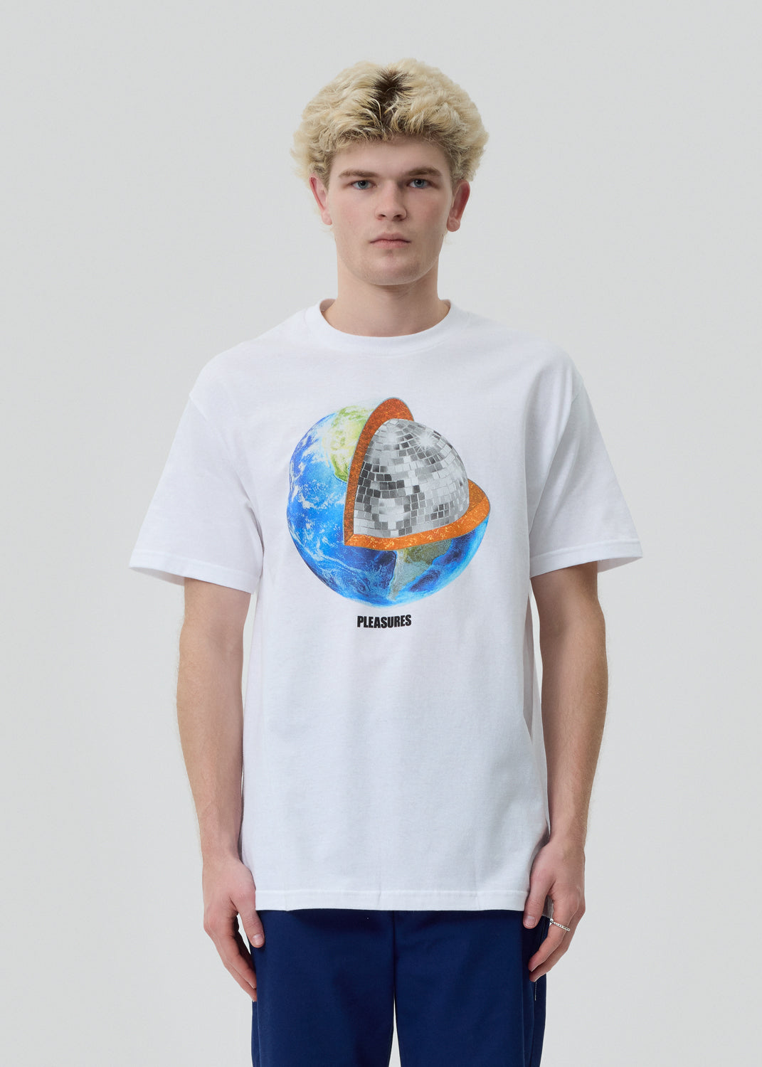 Pleasures - White Dance T-Shirt | 1032 SPACE