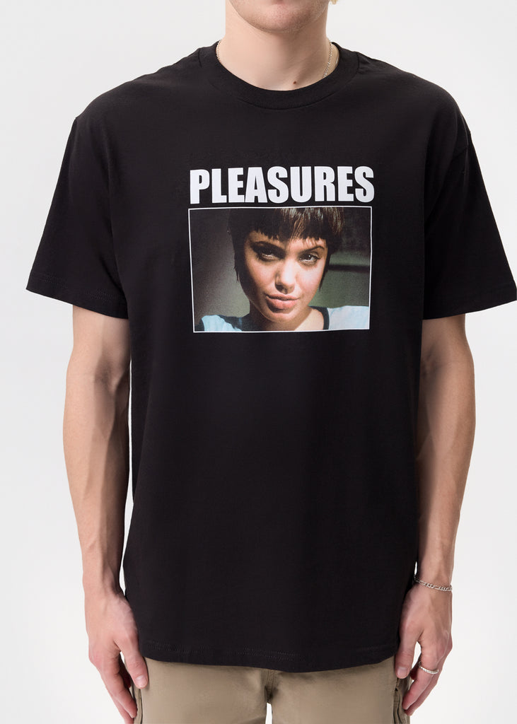 Pleasures - Black Kate T-Shirt | 1032 SPACE