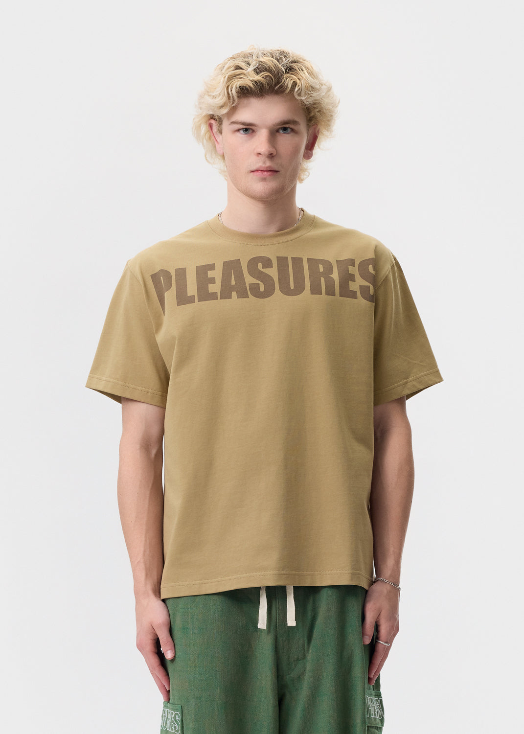 Pleasures - Brown Expand Heavyweight Shirt | 1032 SPACE