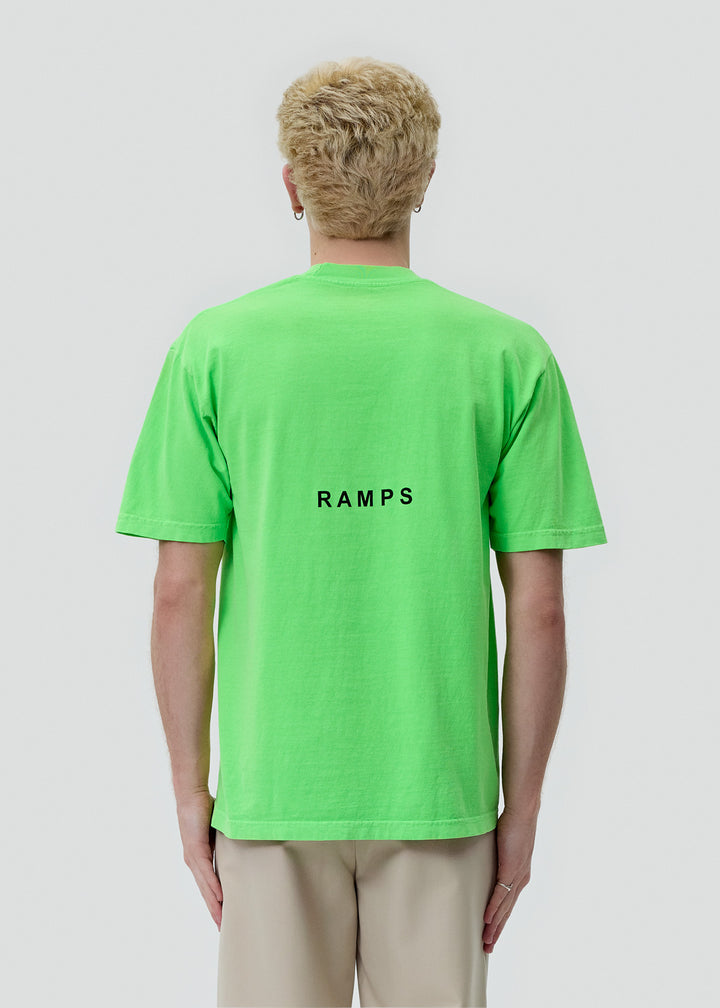 Ramps - Green Stack Short Sleeve T-Shirt | 1032 SPACE