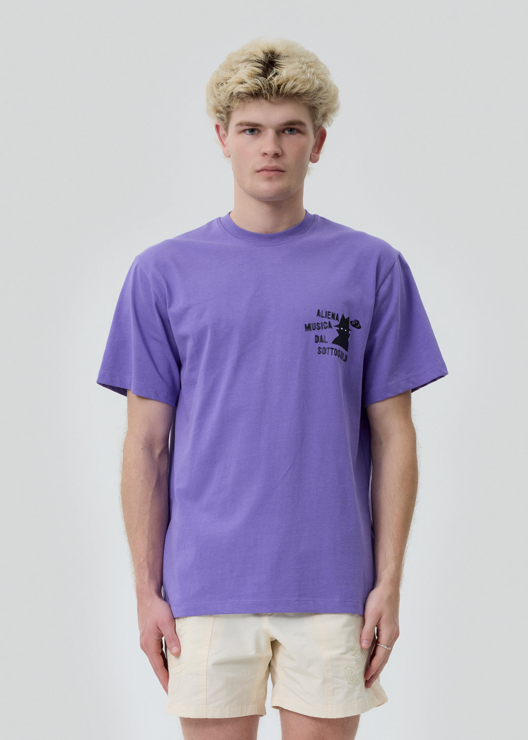 Purple Space Bass T-Shirt
