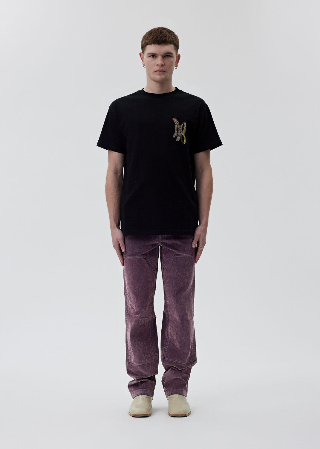 Andersson Bell - Black AB T-Shirt | 1032 SPACE