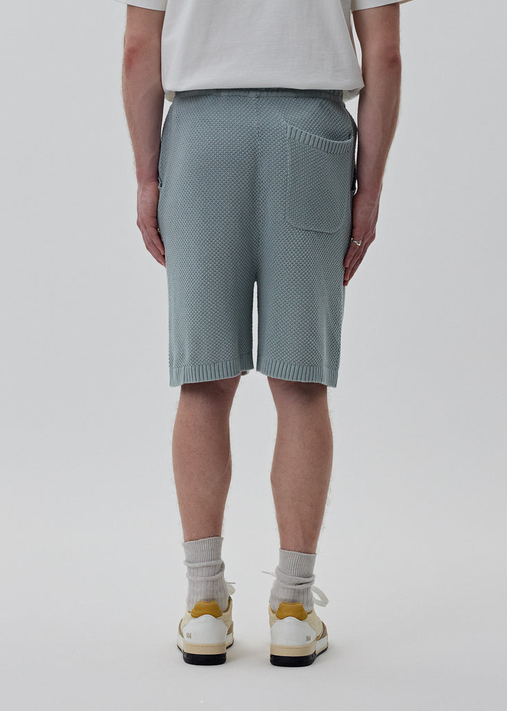 Honor the Gift - Blue Knit H Shorts | 1032 SPACE