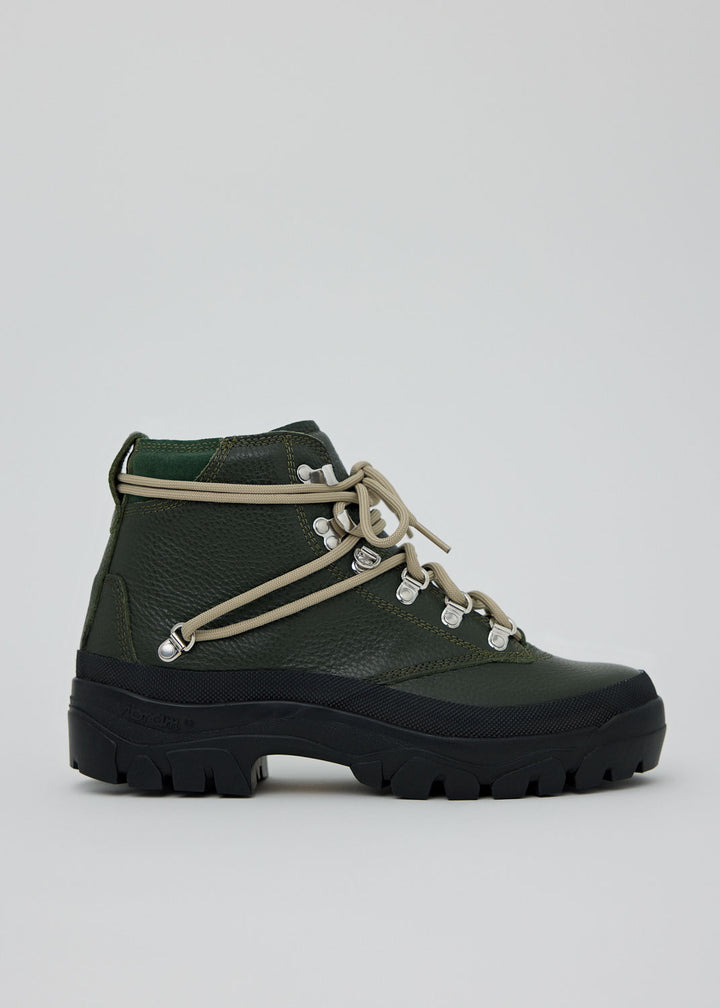 Reese Cooper - Olive Leather Wilson Boot | 1032 SPACE
