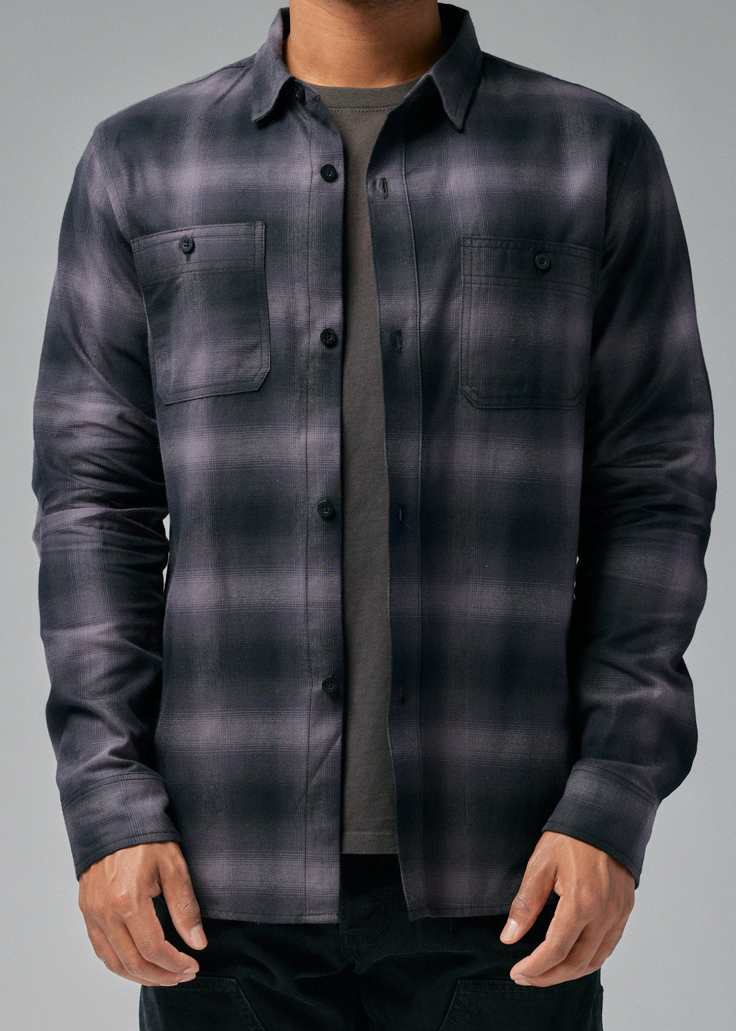 One of These Days - Grey Hometown Hero Flannel | 1032 SPACE
