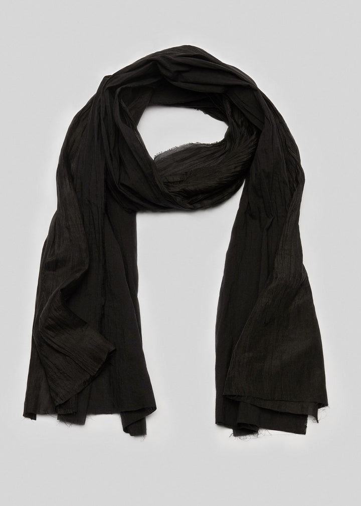 Our Legacy - Black Double Silk Scarf | 1032 SPACE
