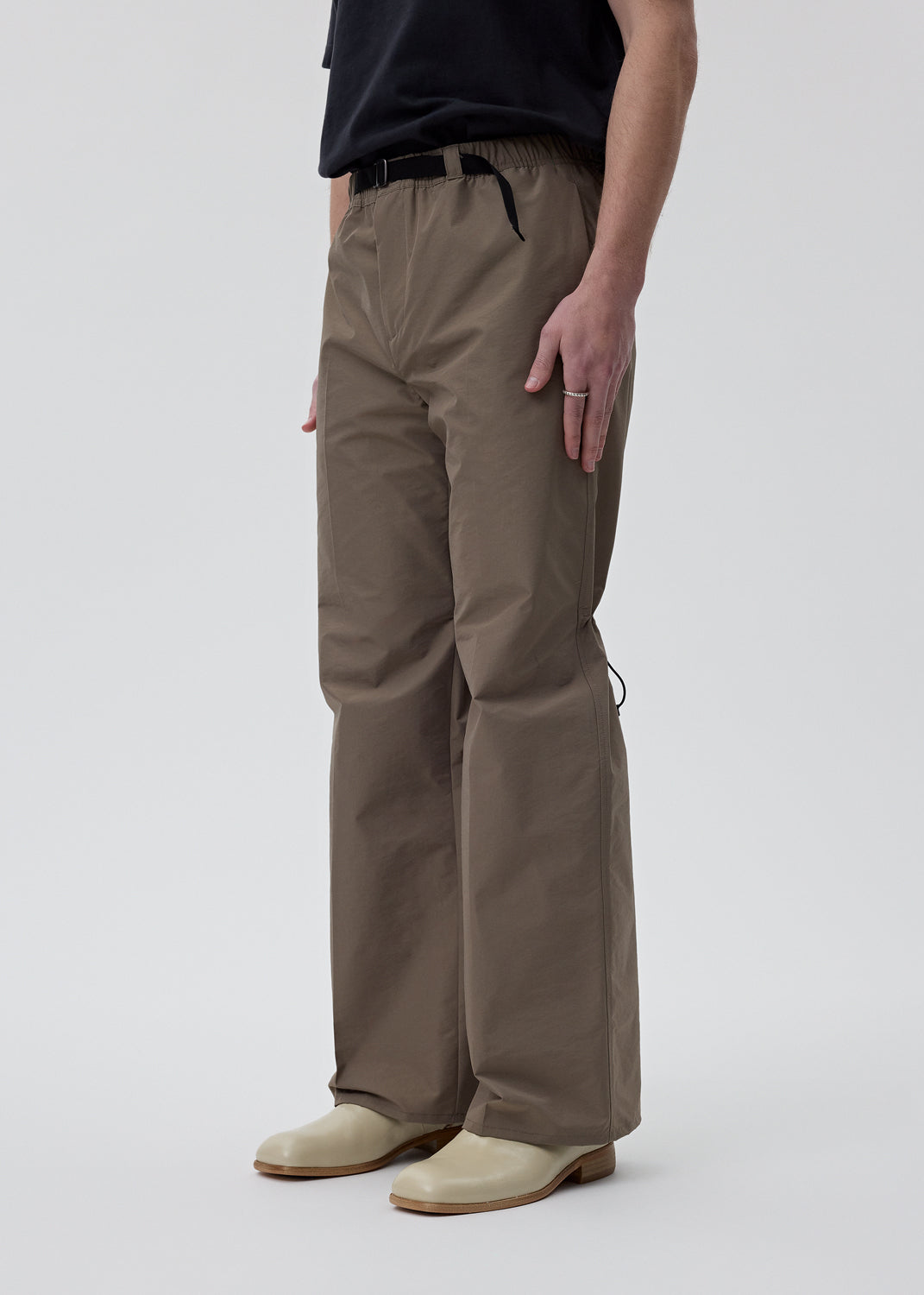 Our Legacy - Taupe Grace Nylon Wander Trouser | 1032 SPACE – 1032
