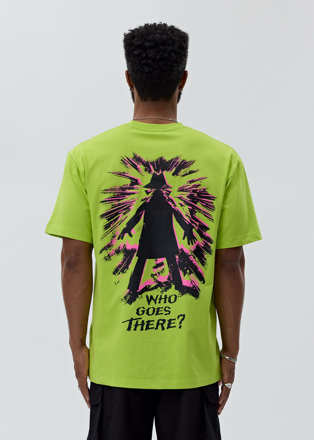 Real Bad Man - Green Who Goes There T-Shirt | 1032 SPACE