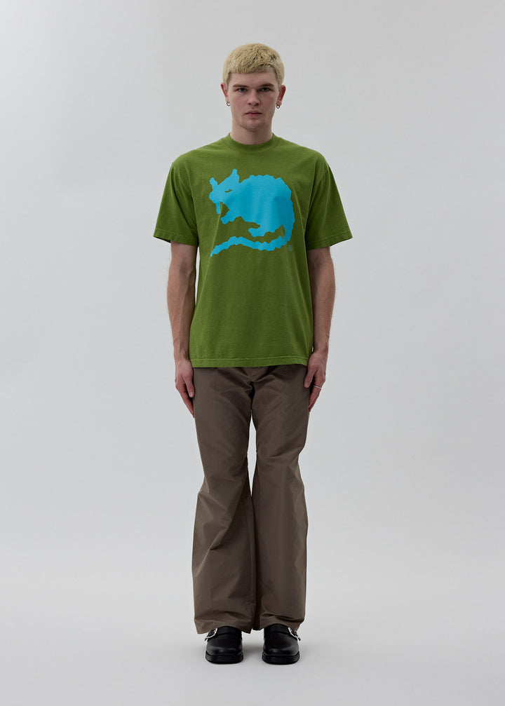 Stray Rats - Green Pixel Rat T-Shirt | 1032 SPACE
