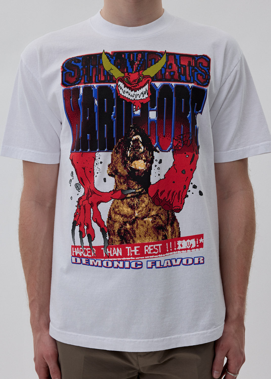 Stray Rats - White Hard-Core T-Shirt | 1032 SPACE